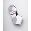 image:imageNautica Womens Quarter Socks Athletic Cushion Moisture Wicking Socks 6 PackGreyWhiteBlue
