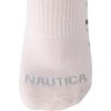 image:imageNautica Womens Quarter Socks Athletic Cushion Moisture Wicking Socks 6 PackLight Pink Black