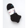 image:imageNautica Womens Quarter Socks Moisture Wicking Cushion Athletic Socks 6 PackAll Black