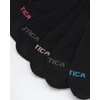 image:imageNautica Womens Quarter Socks Moisture Wicking Cushion Athletic Socks 6 PackAll Black