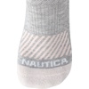 image:imageNautica Womens Quarter Socks Moisture Wicking Cushion Athletic Socks 6 PackAssorted Logo