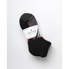 image:imageNautica Womens Quarter Socks Moisture Wicking Cushion Athletic Socks 6 PackBlack Logo