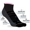 image:imageNautica Womens Quarter Socks Moisture Wicking Cushion Athletic Socks 6 PackBlackOatmealGreen