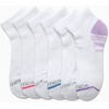 image:imageNautica Womens Quarter Socks Moisture Wicking Cushion Athletic Socks 6 PackClassic White