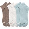 image:imageNautica Womens Quarter Socks Moisture Wicking Cushion Athletic Socks 6 PackGreen Assorted