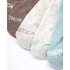 image:imageNautica Womens Quarter Socks Moisture Wicking Cushion Athletic Socks 6 PackGreen Assorted