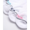 image:imageNautica Womens Quarter Socks Moisture Wicking Cushion Athletic Socks 6 PackWhite