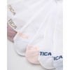 image:imageNautica Womens Quarter Socks Moisture Wicking Cushion Athletic Socks 6 PackWhite Logo