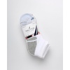 image:imageNautica Womens Quarter Socks Moisture Wicking Cushion Athletic Socks 6 PackWhite Logo
