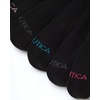 image:imageNautica Womens Quarter Socks Moisture Wicking Cushioned Socks 12 PackHigh Quarter Black