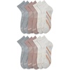 image:imageNautica Womens Quarter Socks Moisture Wicking Cushioned Socks 12 PackHigh Quarter Oatmeal Heather