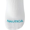 image:imageNautica Womens Quarter Socks Moisture Wicking Cushioned Socks 12 PackHigh Quarter White