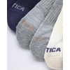 image:imageNautica Womens Quarter Socks Moisture Wicking Cushioned Socks 12 PackWhiteGreyBlue