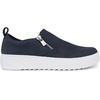 image:imageNautica Womens SlipOn Fashion Sneakers with Side Zipper  Comfortable LowTop Walking Shoes for Casual Everyday WearNavy