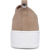 image:imageNautica Womens SlipOn Fashion Sneakers with Side Zipper  Comfortable LowTop Walking Shoes for Casual Everyday WearTaupe