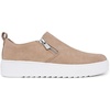 image:imageNautica Womens SlipOn Fashion Sneakers with Side Zipper  Comfortable LowTop Walking Shoes for Casual Everyday WearTaupe