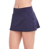 image:imageNautica Womens Swim Skirt  QuickDry Swim Shorts Tummy Control Skort Pockets Volley ShortsDeep Sea