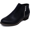 image:imageNautica Womens Ankle Boot with Side Zipper  Stylish Dress Boot for Women  Featuring a Low Heel Chic Design and Versatile Sizing  The Perfect Ankle Bootie for Dressy and Casual Occasions  AlaraBlack