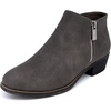 image:imageNautica Womens Ankle Boot with Side Zipper  Stylish Dress Boot for Women  Featuring a Low Heel Chic Design and Versatile Sizing  The Perfect Ankle Bootie for Dressy and Casual Occasions  AlaraGrey