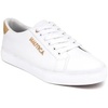 image:imageNautica Womens Fashion Sneaker Classic LowTop LaceUp Casual Shoe with Metal Side Logo and Soft Cushioned Comfort for Everyday WearWhite Gold Iridescent