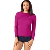 image:imageNautica Womens Long Sleeve Rashguard  QuickDry UPF Protection Swim Shirt Pool Beach Hiking Yoga VolleyballBerry