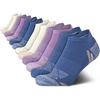 image:imageNautica Womens Low Cut Socks with Tab Mesh Cushioned Ankle Socks 12 PackBlue Assorted