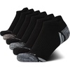 image:imageNautica Womens No Show Socks Moisture Wicking Low Cut Athletic Socks 6 PackBlack Tab