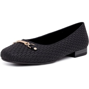 image:imageNautica Woman Flat Loafers Luxury Designer Penny Shoes Slip On Ballet Comfortable Everyday Moccasins for Work Office OutdoorBlack Montoya