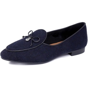 image:imageNautica Woman Flat Loafers Luxury Designer Penny Shoes Slip On Ballet Comfortable Everyday Moccasins for Work Office OutdoorBlack Navy