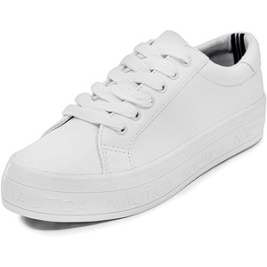 image:imageNautica Women Fashion Sneaker LaceUp Tennis Casual Shoes for LadiesAelisawhite