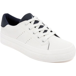 image:imageNautica Women Fashion Sneaker LaceUp Tennis Casual Shoes for LadiesWhite Navykildate