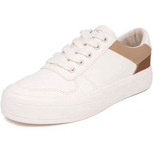 image:imageNautica Women Fashion Sneaker LaceUp Tennis Casual Shoes for LadiesWhite Taupe