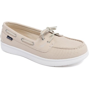 image:imageNautica Womens Casual Boat Shoes MocToe Loafers with Cushioned Insole Deck Fashion SneakerBone Perf
