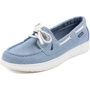 image:imageNautica Womens Casual Boat Shoes MocToe Loafers with Cushioned Insole Deck Fashion SneakerDenim