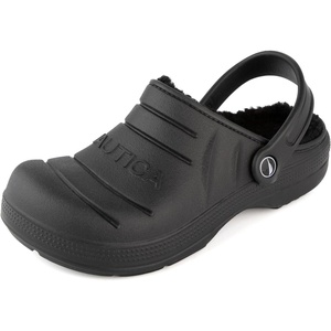 image:imageNautica Womens Clogs  Athletic Sports Sandal  Water Shoes SlipOn with Adjustable Back Strap  Beach Sports Shoe  River EdgeBlackriver Breese