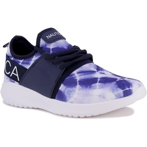 image:imageNautica Womens Fashion Sneaker LaceUp Jogger Running Shoe Casual Walking Tennis SneakerBlue Tie Dye