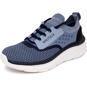image:imageNautica Womens Fashion Sneaker LaceUp Running Shoe Casual Max Cushioning Walking Tennis SneakerBlueseracen