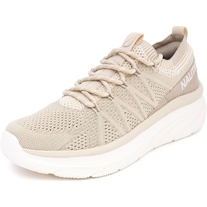 image:imageNautica Womens Fashion Sneaker LaceUp Running Shoe Casual Max Cushioning Walking Tennis SneakerKhakithemba