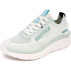 image:imageNautica Womens Fashion Sneaker LaceUp Running Shoe Casual Max Cushioning Walking Tennis SneakerLight Bluevenera