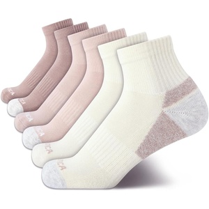 image:imageNautica Womens High Quarter Socks Moisture Wicking Cushioned Socks 6 PackNeutral Assorted