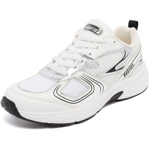 image:imageNautica Womens Lightweight Athletic Running SneakersWhite Black Silver