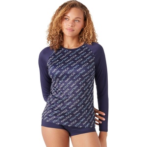 image:imageNautica Womens Long Sleeve Rashguard  QuickDry UPF Protection Swim Shirt Pool Beach Hiking Yoga VolleyballOcean