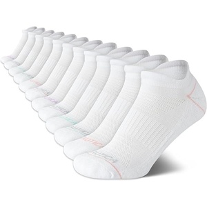 image:imageNautica Womens Low Cut Socks with Tab Mesh Cushioned Ankle Socks 12 PackWhite