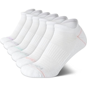 image:imageNautica Womens No Show Socks Moisture Wicking Low Cut Athletic Socks 6 PackWhite Tab
