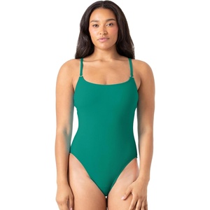 image:imageNautica Womens OnePiece Swimsuit  Slimming Tummy Control Bathing Suit QuickDry Fabric Bikini SwimsuitGreen