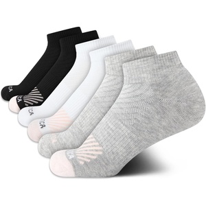 image:imageNautica Womens Quarter Socks Moisture Wicking Cushion Athletic Socks 6 PackAssorted Logo