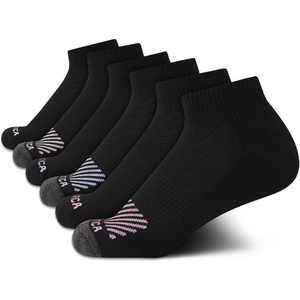 image:imageNautica Womens Quarter Socks Moisture Wicking Cushion Athletic Socks 6 PackBlack Logo