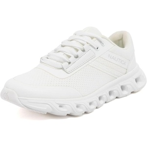 image:imageNautica Womens Running Shoes Lightweight Athletic Sneakers Breathable Cushioned LaceUp Gym Walking amp Training TrainersWhitekinsale