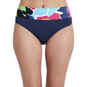 image:imageNautica Womens Tummy Control Bikini Bottom  Swim Brief QuickDry Sun ProtectionLime Mix