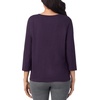 image:imageNautica 100 Cotton 34 Sleeve Pajama Shirt Sleep amp Lounge PJ Top for WomenEggplant